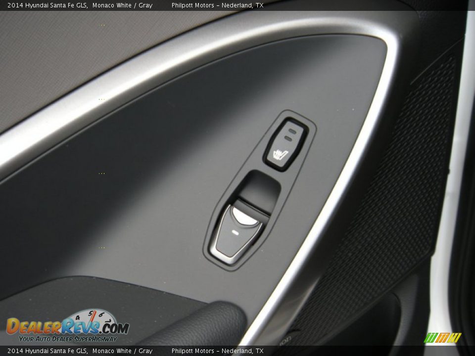2014 Hyundai Santa Fe GLS Monaco White / Gray Photo #21