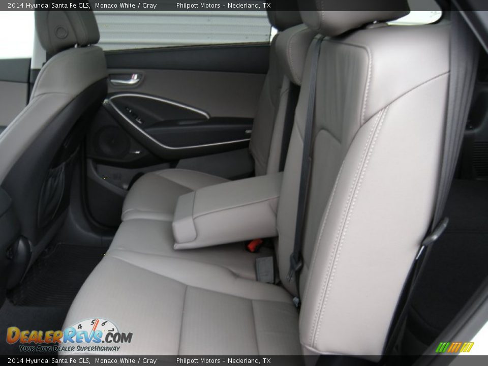 2014 Hyundai Santa Fe GLS Monaco White / Gray Photo #22