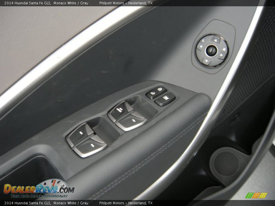 2014 Hyundai Santa Fe GLS Monaco White / Gray Photo #24
