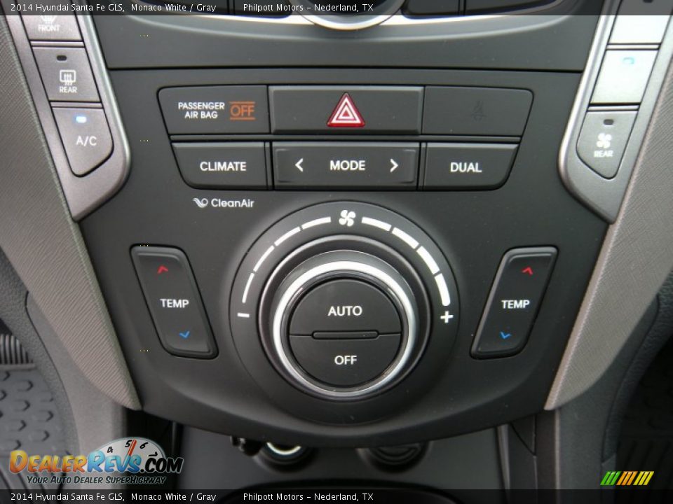 2014 Hyundai Santa Fe GLS Monaco White / Gray Photo #31