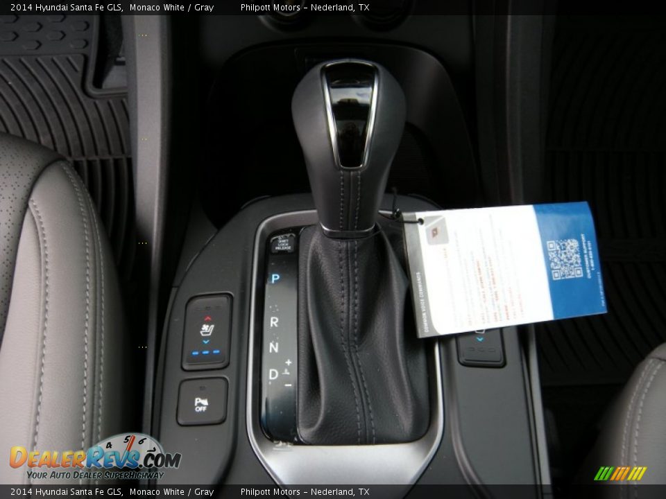 2014 Hyundai Santa Fe GLS Monaco White / Gray Photo #32