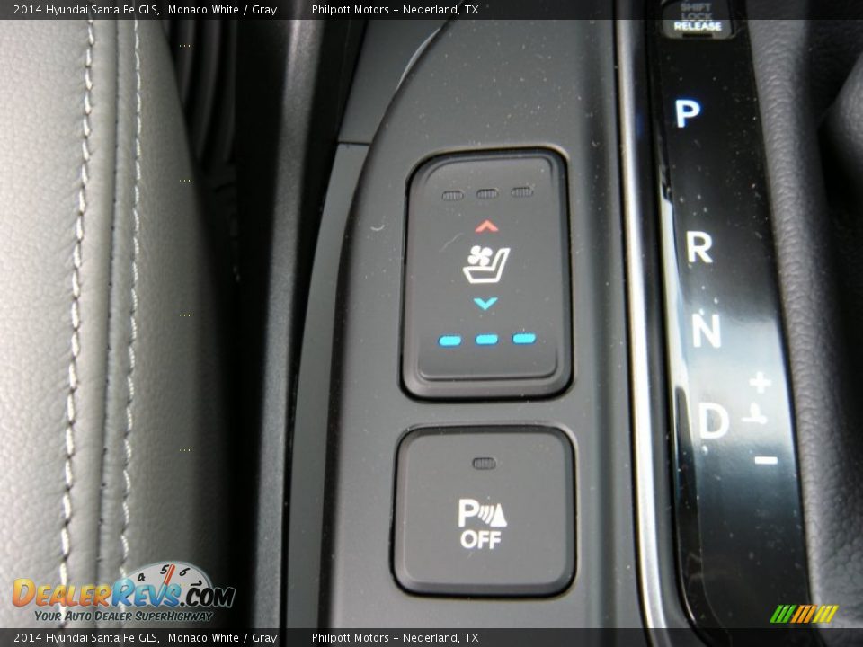 2014 Hyundai Santa Fe GLS Monaco White / Gray Photo #33