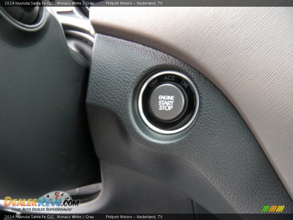 2014 Hyundai Santa Fe GLS Monaco White / Gray Photo #34