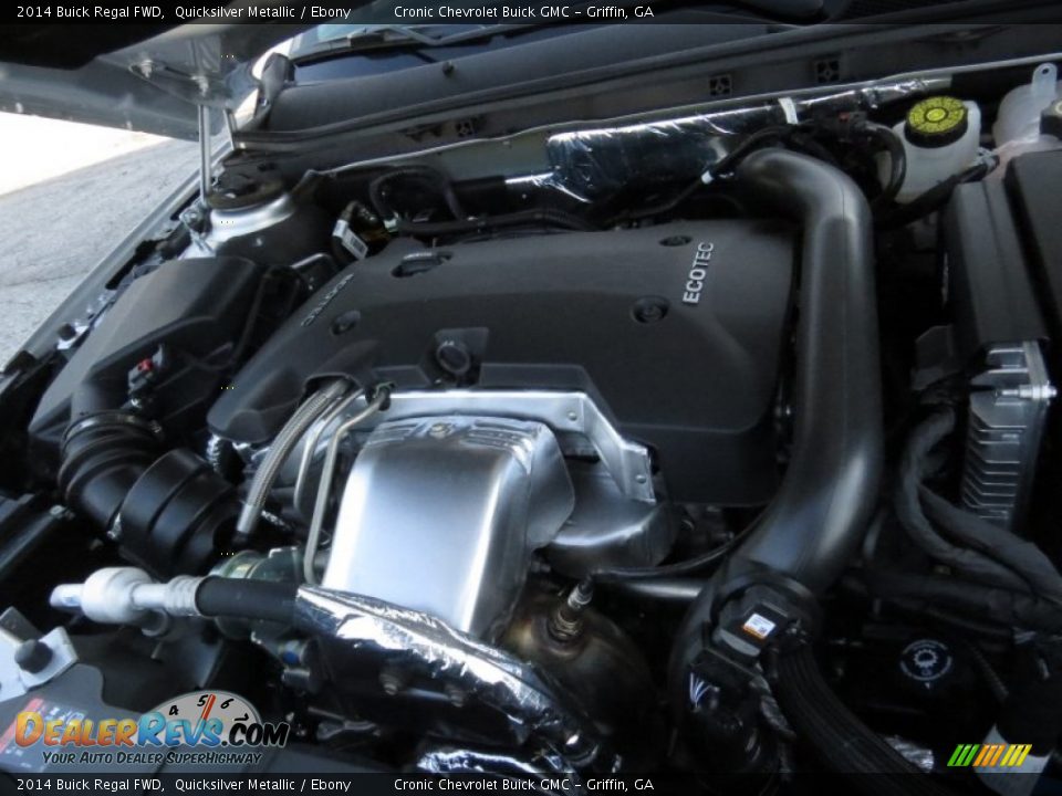 2014 Buick Regal FWD Quicksilver Metallic / Ebony Photo #13