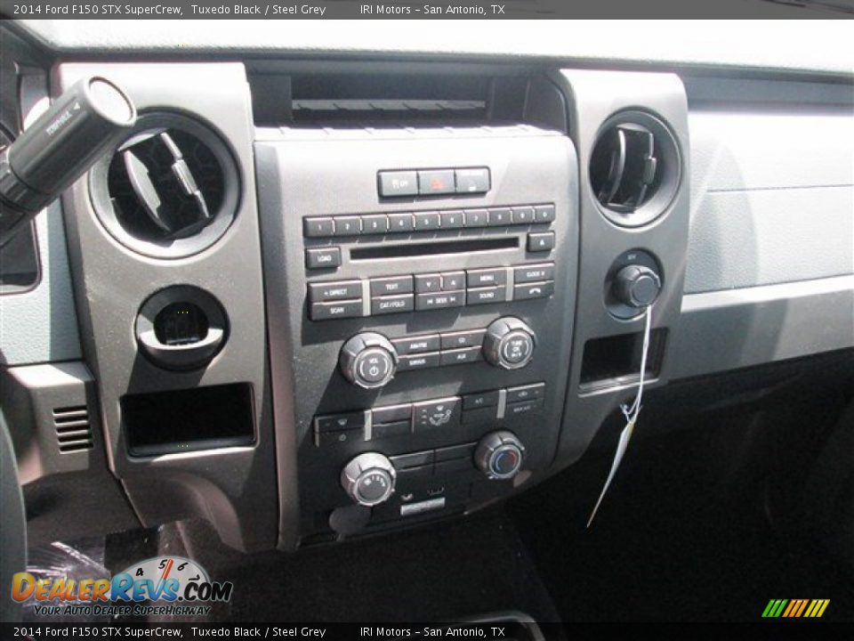 2014 Ford F150 STX SuperCrew Tuxedo Black / Steel Grey Photo #15