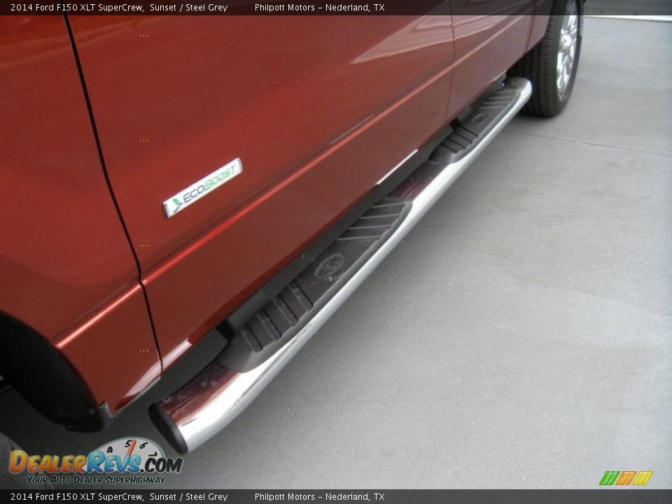 2014 Ford F150 XLT SuperCrew Sunset / Steel Grey Photo #12