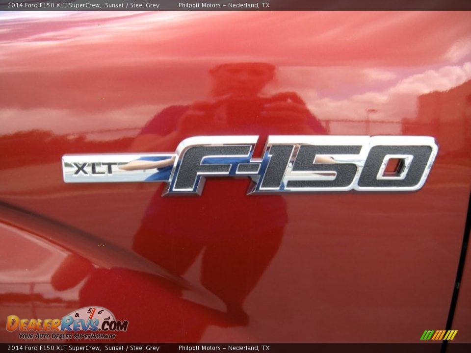 2014 Ford F150 XLT SuperCrew Sunset / Steel Grey Photo #13