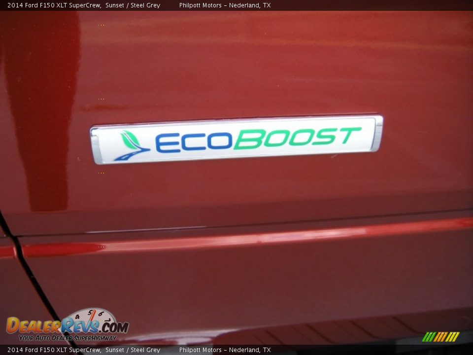 2014 Ford F150 XLT SuperCrew Sunset / Steel Grey Photo #14