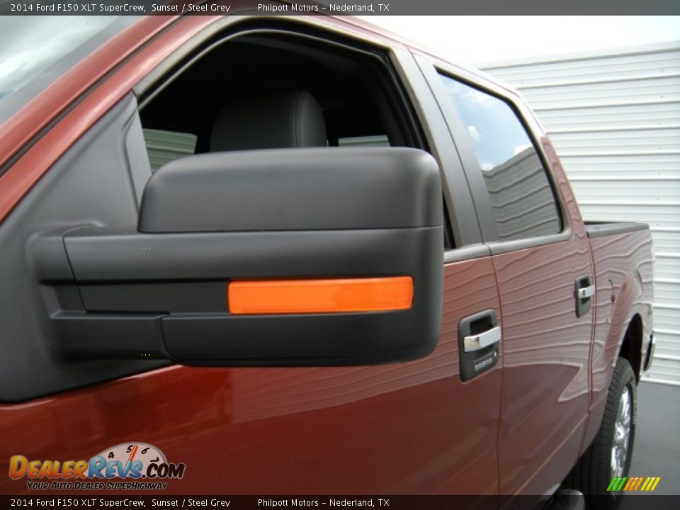 2014 Ford F150 XLT SuperCrew Sunset / Steel Grey Photo #15