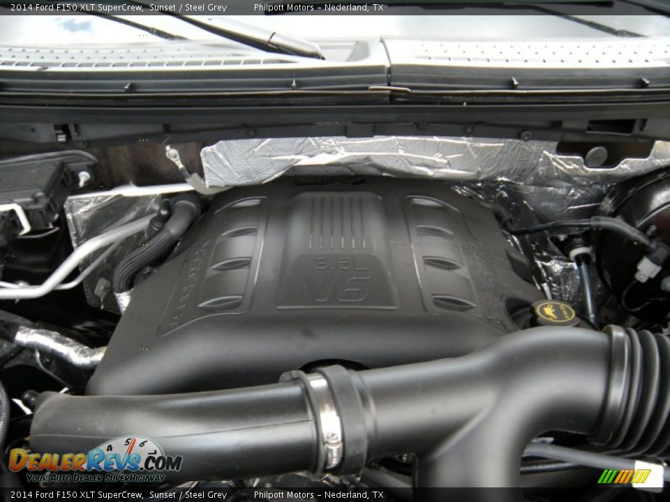 2014 Ford F150 XLT SuperCrew Sunset / Steel Grey Photo #19