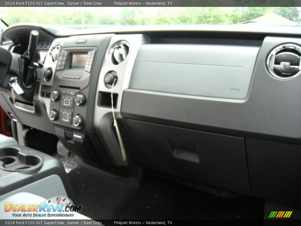 2014 Ford F150 XLT SuperCrew Sunset / Steel Grey Photo #20