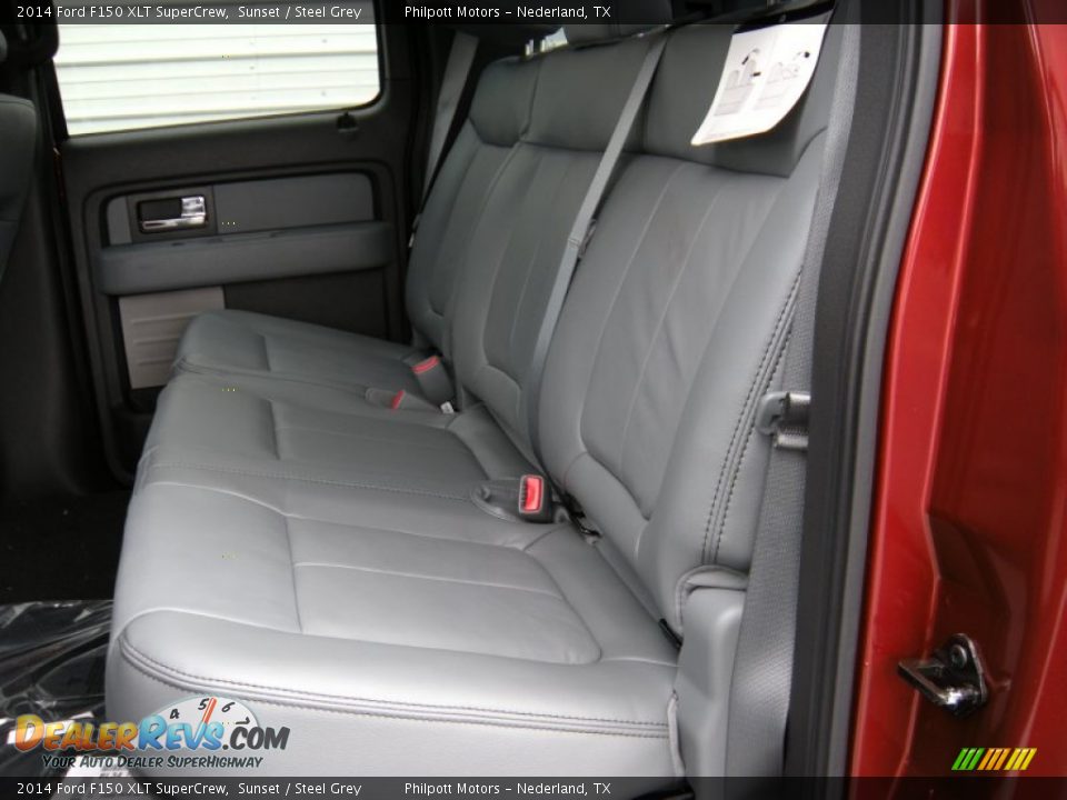 2014 Ford F150 XLT SuperCrew Sunset / Steel Grey Photo #22