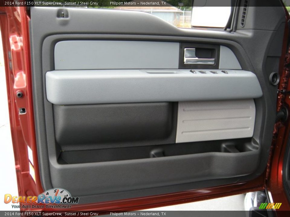 2014 Ford F150 XLT SuperCrew Sunset / Steel Grey Photo #23
