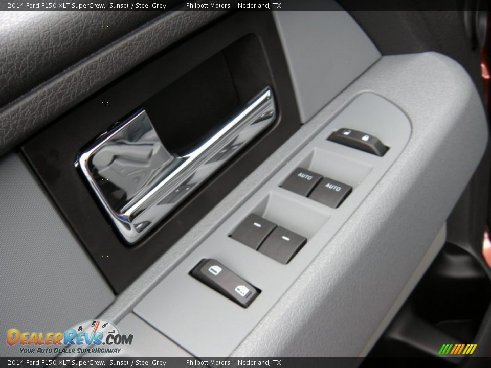 2014 Ford F150 XLT SuperCrew Sunset / Steel Grey Photo #24