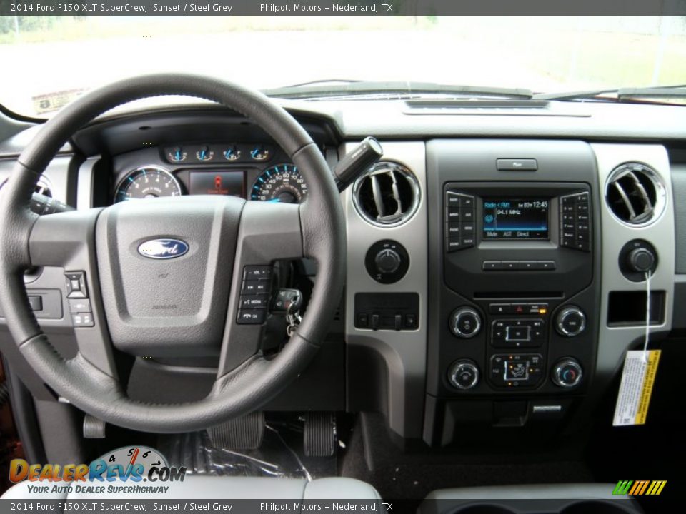 2014 Ford F150 XLT SuperCrew Sunset / Steel Grey Photo #27