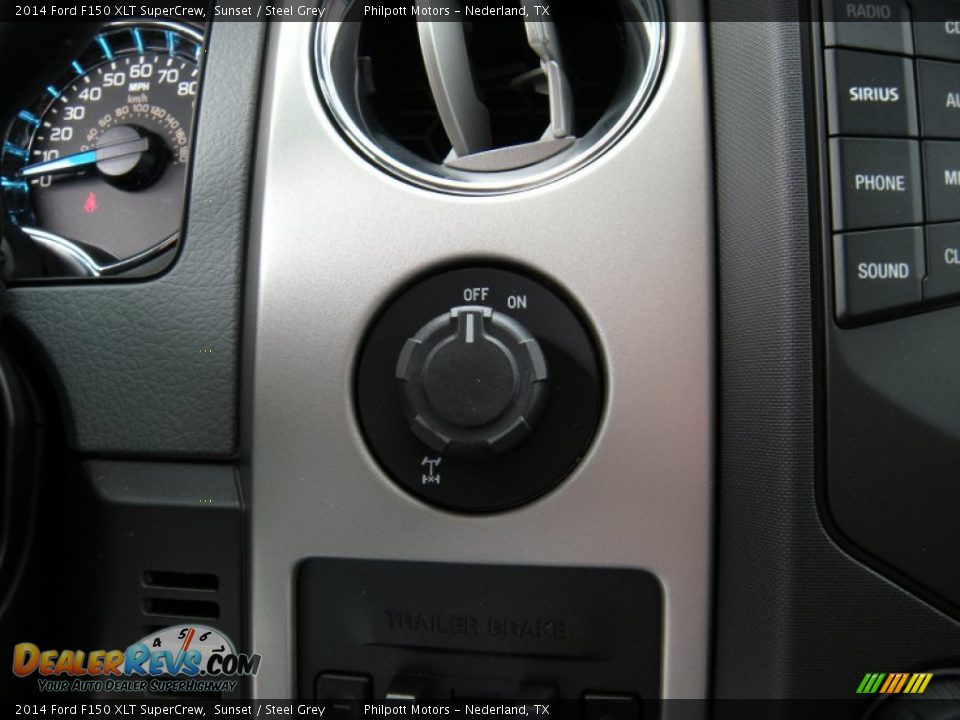 2014 Ford F150 XLT SuperCrew Sunset / Steel Grey Photo #31