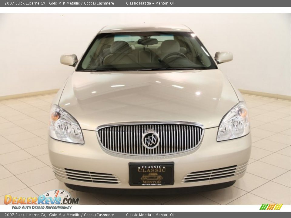 2007 Buick Lucerne CX Gold Mist Metallic / Cocoa/Cashmere Photo #2