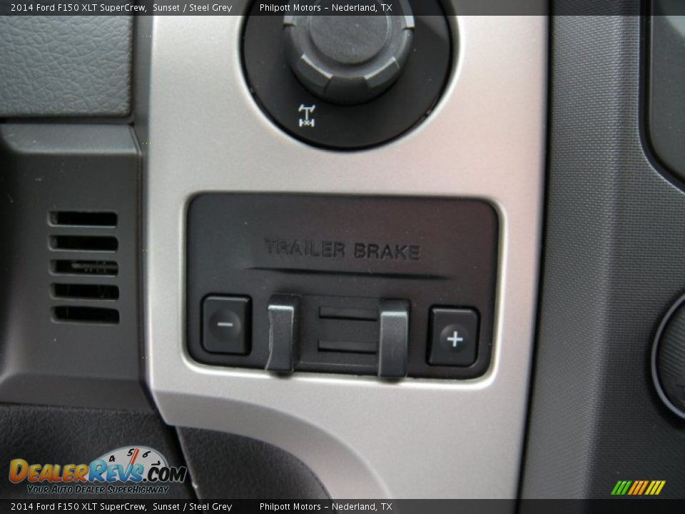 2014 Ford F150 XLT SuperCrew Sunset / Steel Grey Photo #32