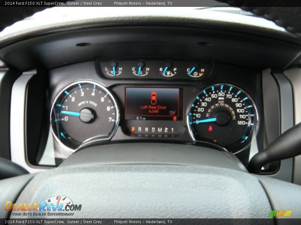 2014 Ford F150 XLT SuperCrew Sunset / Steel Grey Photo #34