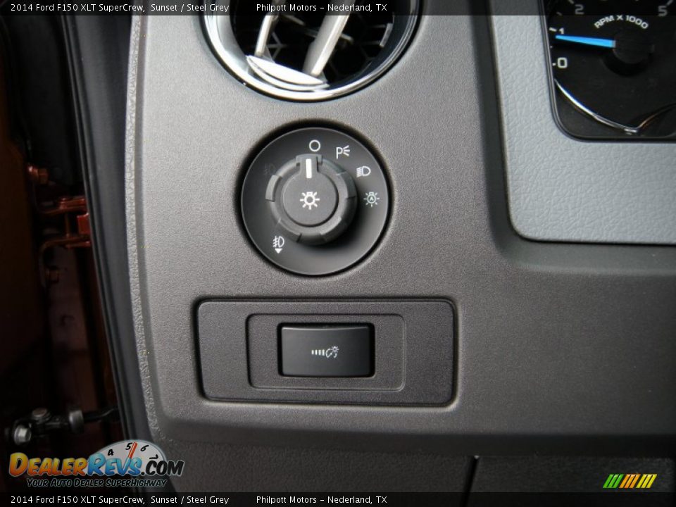 2014 Ford F150 XLT SuperCrew Sunset / Steel Grey Photo #35