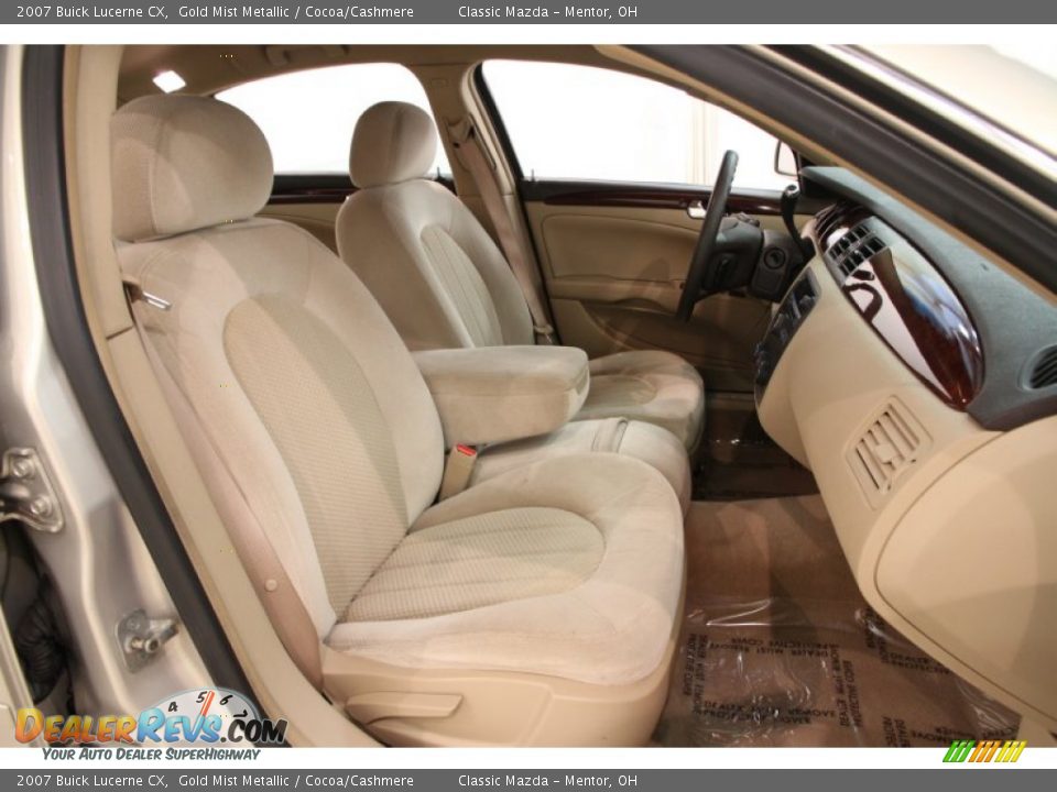 Front Seat of 2007 Buick Lucerne CX Photo #10