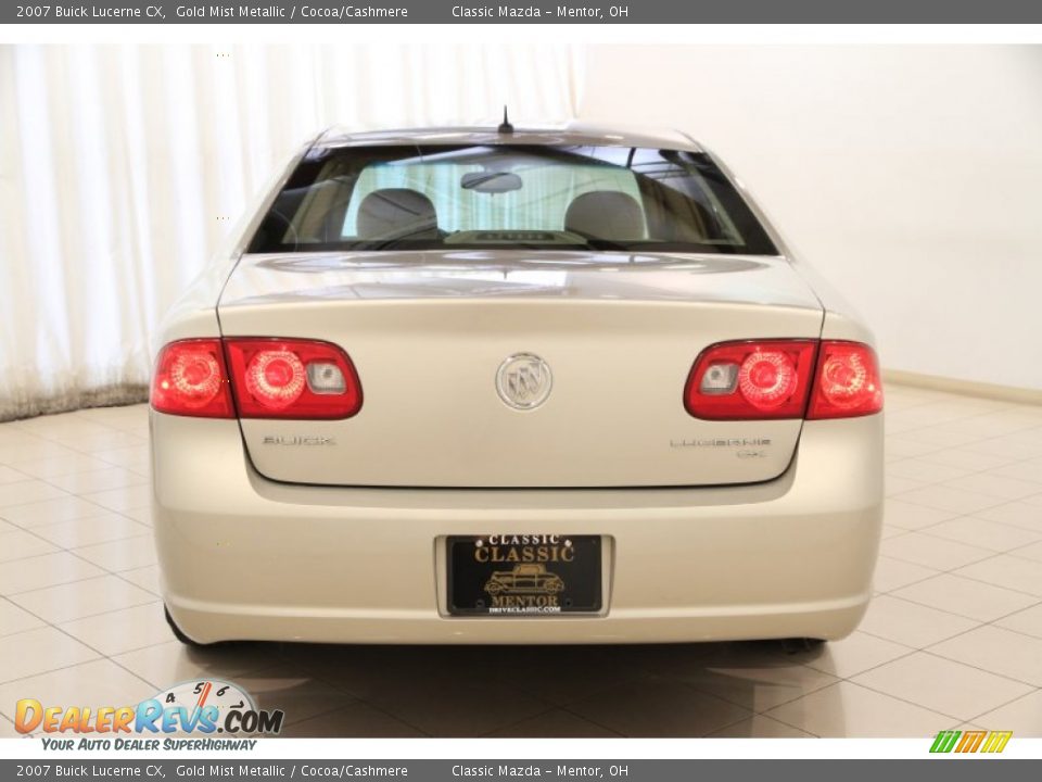 2007 Buick Lucerne CX Gold Mist Metallic / Cocoa/Cashmere Photo #13