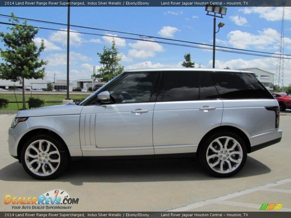 Indus Silver Metallic 2014 Land Rover Range Rover Supercharged Photo #7