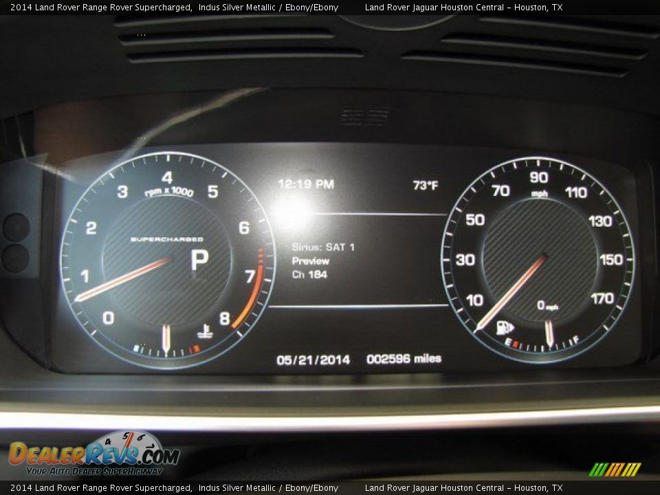 2014 Land Rover Range Rover Supercharged Gauges Photo #17