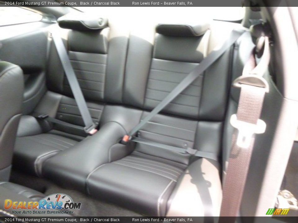2014 Ford Mustang GT Premium Coupe Black / Charcoal Black Photo #11