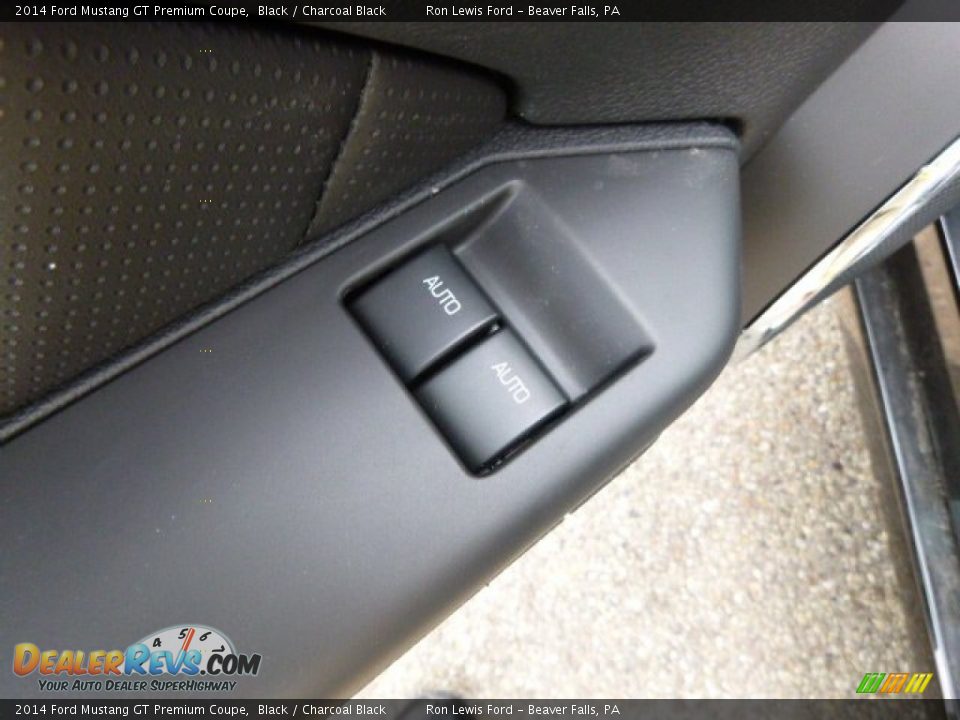 2014 Ford Mustang GT Premium Coupe Black / Charcoal Black Photo #14