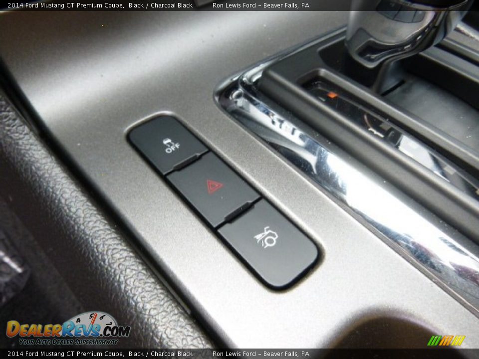 2014 Ford Mustang GT Premium Coupe Black / Charcoal Black Photo #17
