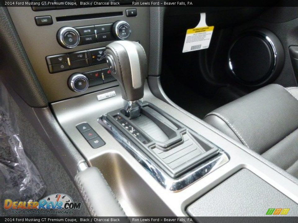 2014 Ford Mustang GT Premium Coupe Black / Charcoal Black Photo #18