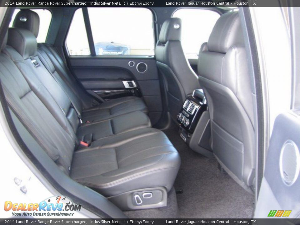 Rear Seat of 2014 Land Rover Range Rover Supercharged Photo #34