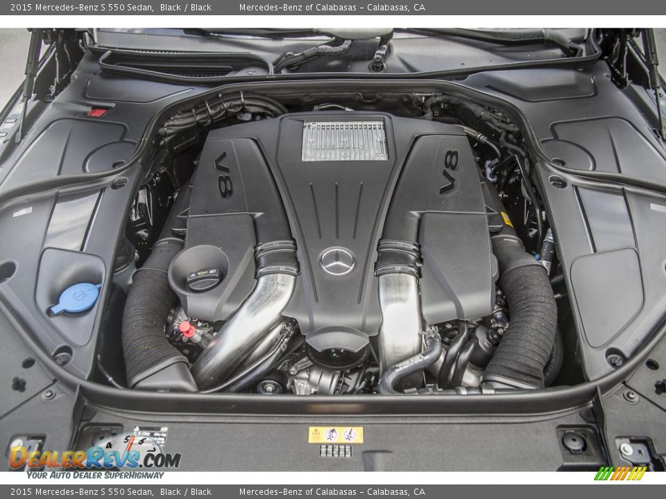 2015 Mercedes-Benz S 550 Sedan 4.6 Liter biturbo DI DOHC 32-Valve VVT V8 Engine Photo #9