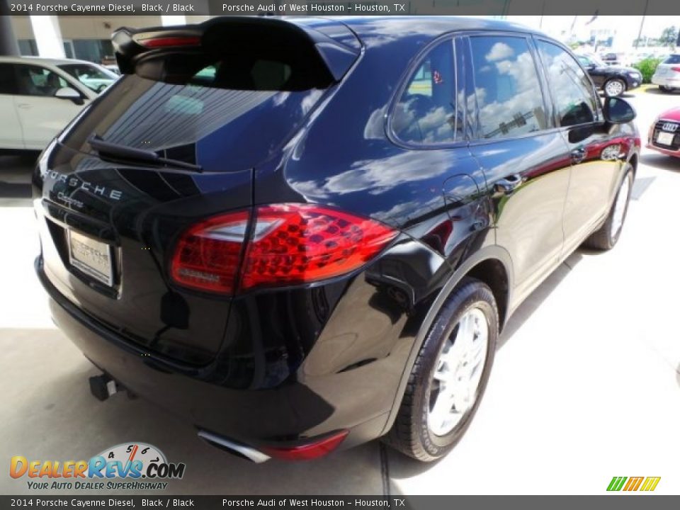 2014 Porsche Cayenne Diesel Black / Black Photo #6