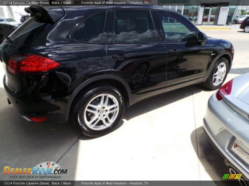 2014 Porsche Cayenne Diesel Black / Black Photo #7