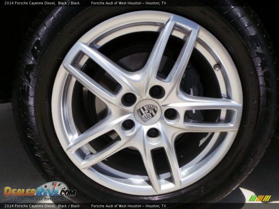 2014 Porsche Cayenne Diesel Black / Black Photo #9