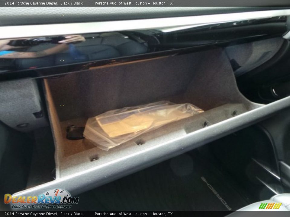 2014 Porsche Cayenne Diesel Black / Black Photo #22