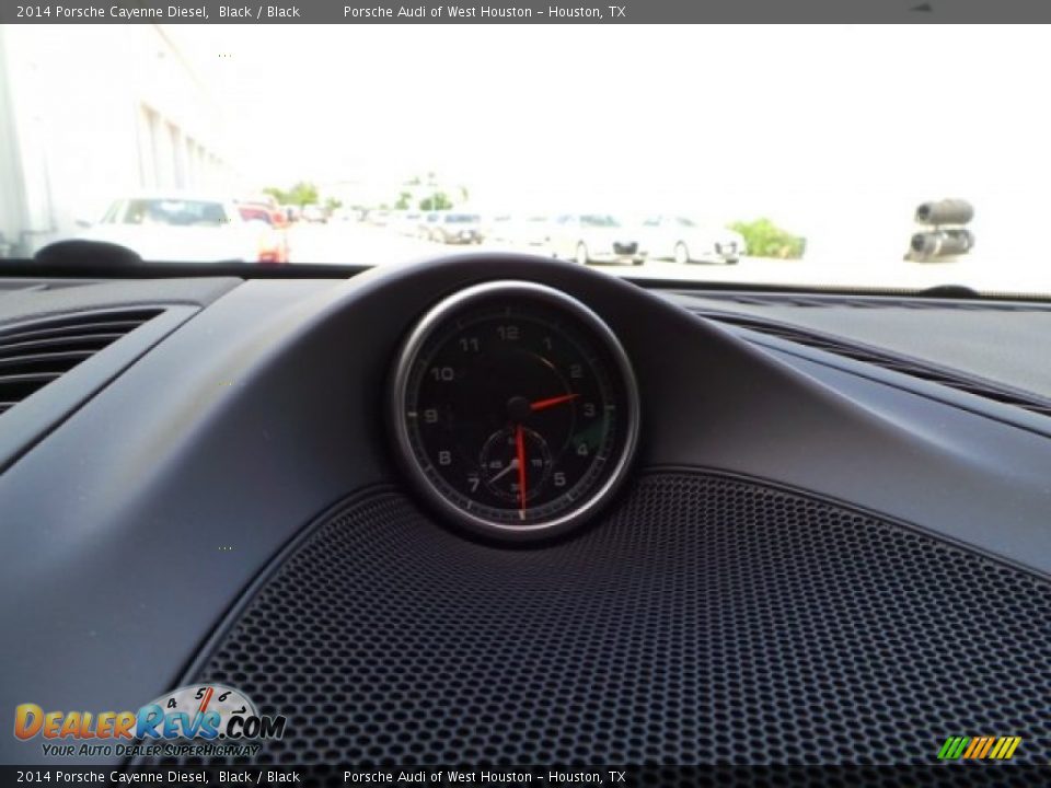2014 Porsche Cayenne Diesel Black / Black Photo #23