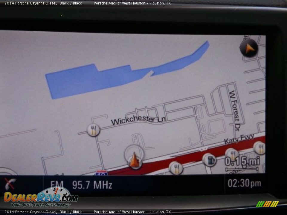 2014 Porsche Cayenne Diesel Black / Black Photo #24