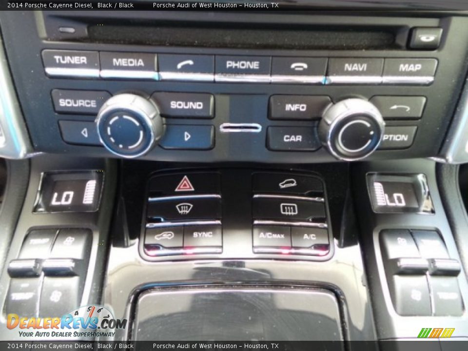 2014 Porsche Cayenne Diesel Black / Black Photo #26