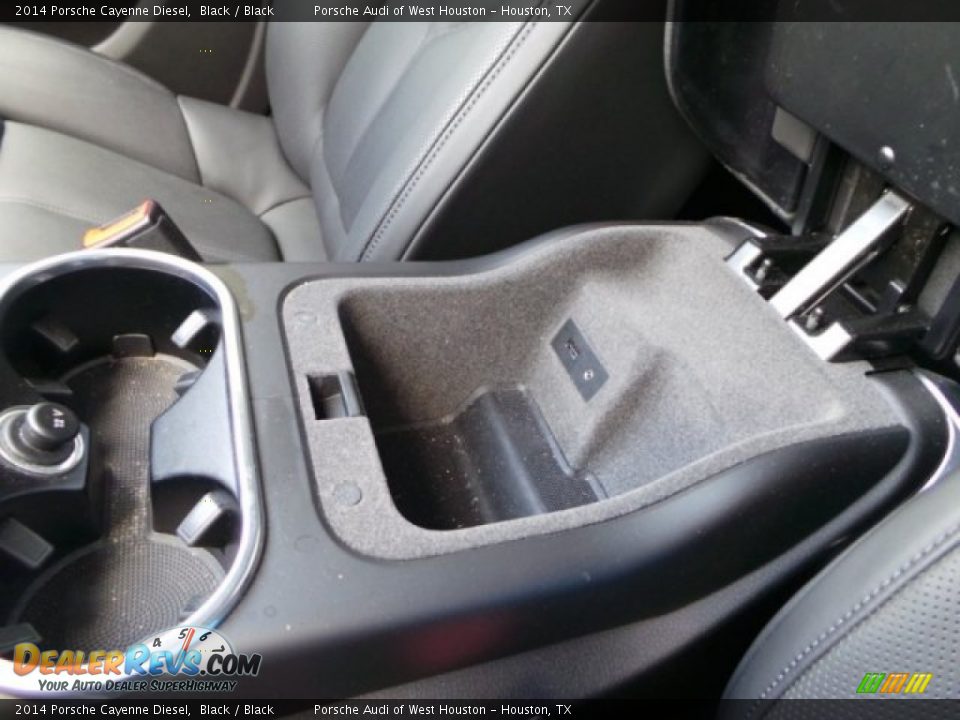 2014 Porsche Cayenne Diesel Black / Black Photo #29