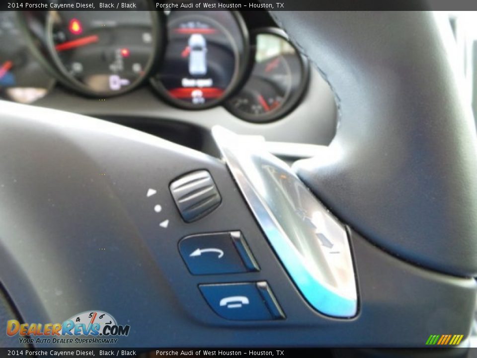 2014 Porsche Cayenne Diesel Black / Black Photo #31