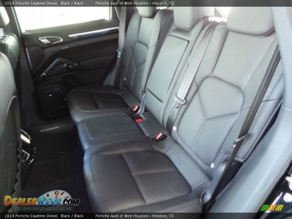 2014 Porsche Cayenne Diesel Black / Black Photo #34