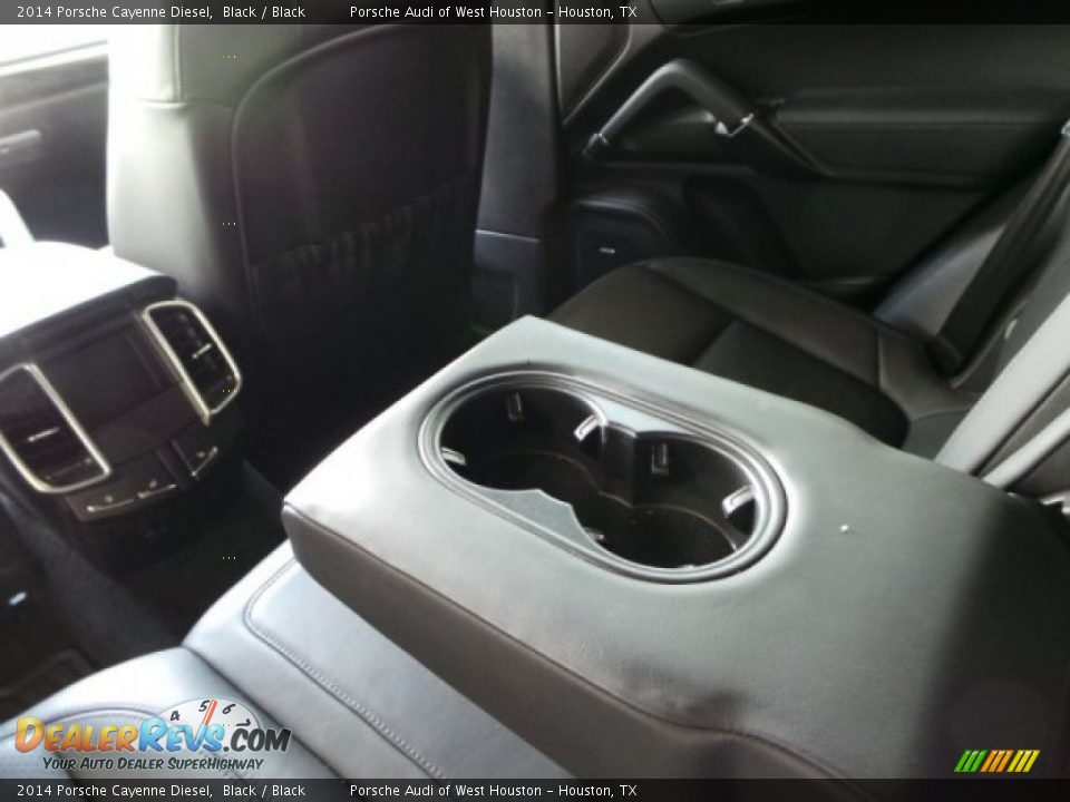 2014 Porsche Cayenne Diesel Black / Black Photo #35