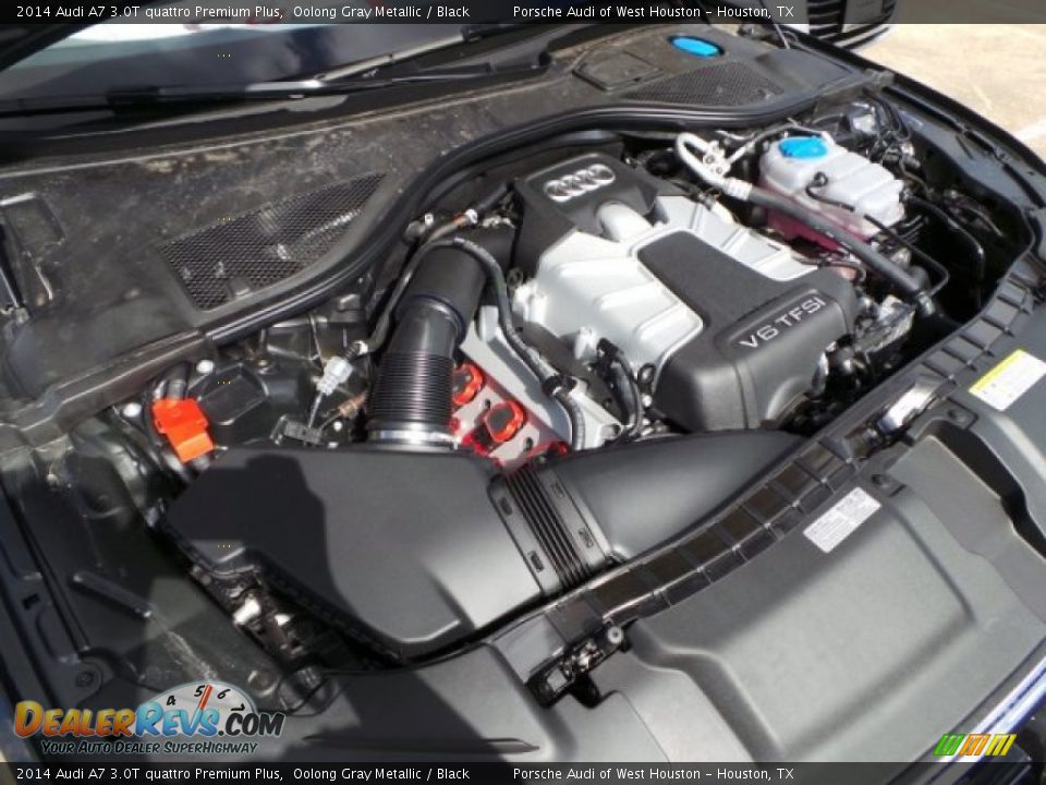 2014 Audi A7 3.0T quattro Premium Plus 3.0 Liter Supercharged FSI DOHC 24-Valve VVT V6 Engine Photo #33