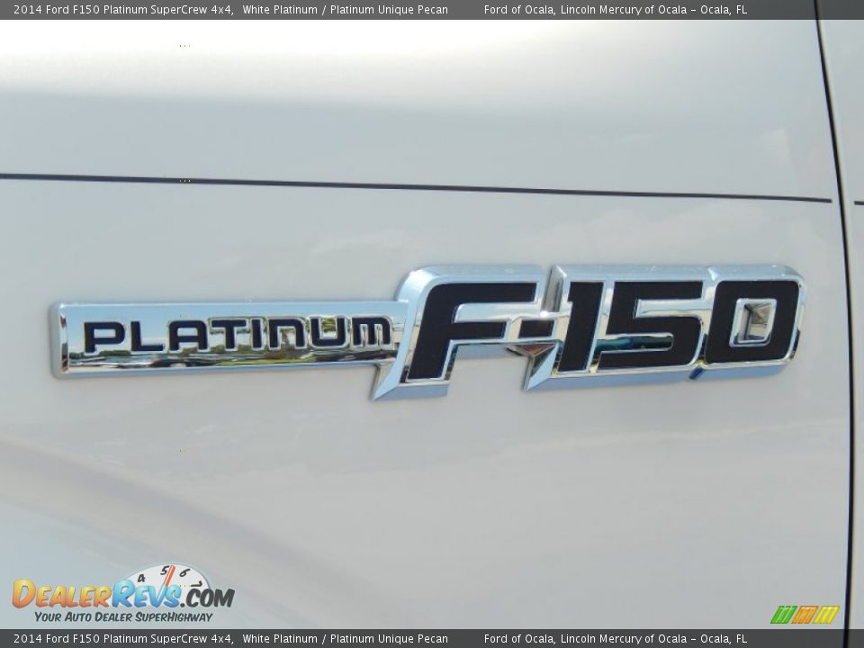 2014 Ford F150 Platinum SuperCrew 4x4 Logo Photo #5
