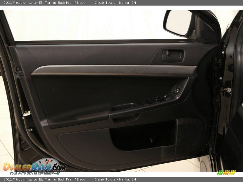 2011 Mitsubishi Lancer ES Tarmac Black Pearl / Black Photo #4