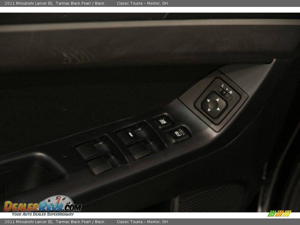 2011 Mitsubishi Lancer ES Tarmac Black Pearl / Black Photo #5