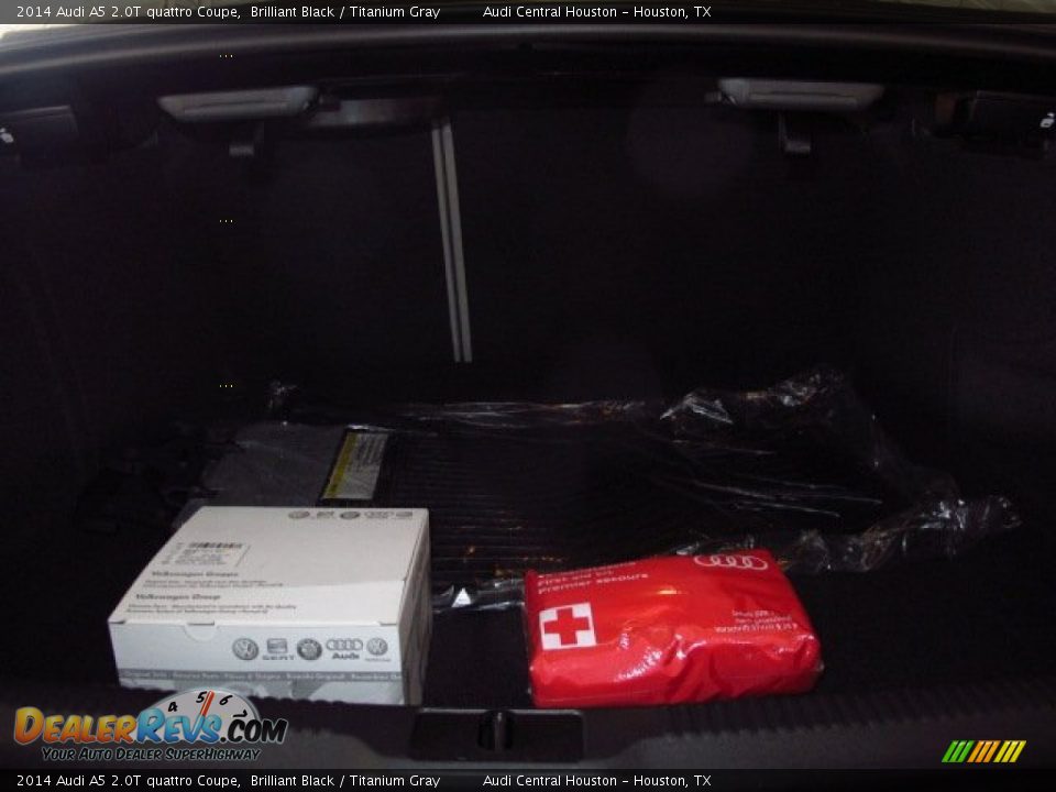 2014 Audi A5 2.0T quattro Coupe Brilliant Black / Titanium Gray Photo #8